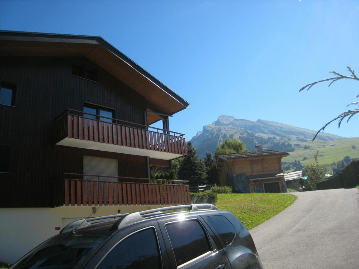 Charmant Studio Avec Terrasse Et Wifi A La Clusaz - Fr-1-459-64 외부 사진